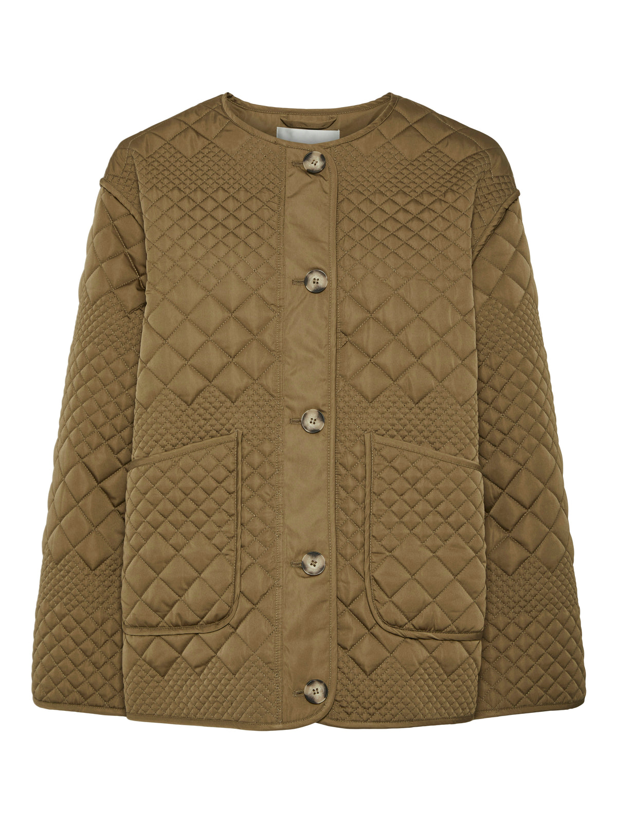 YASLAURIE PADDED JACKET kaki