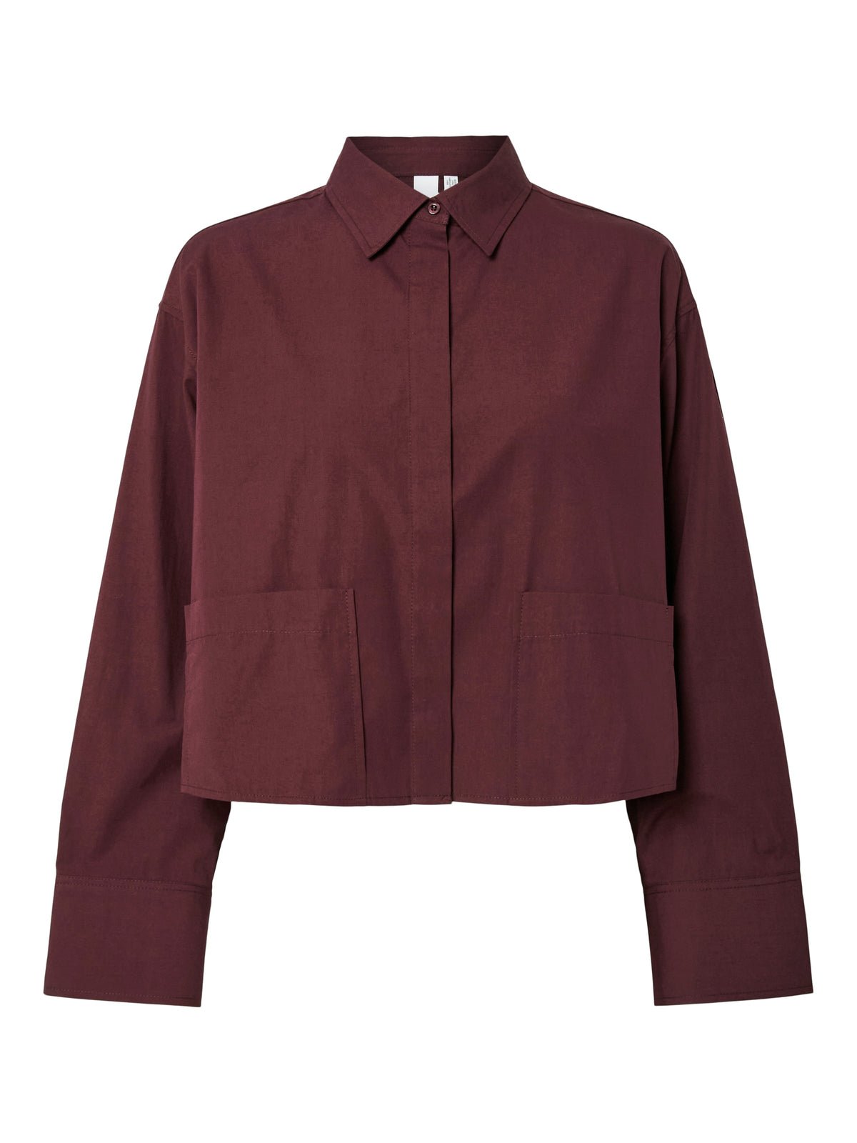 YASLEE SHORT SHIRT bordeaux