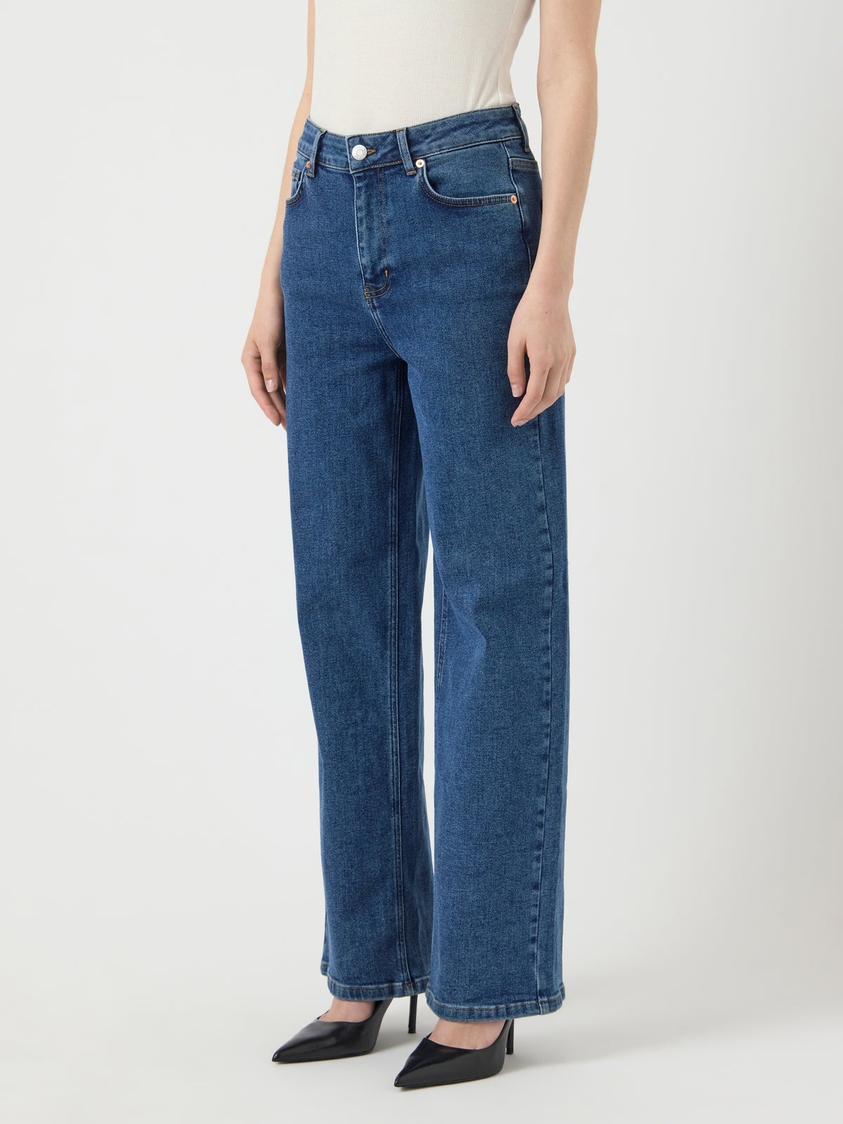 YASROSIE HW STRAIGHT  jeans