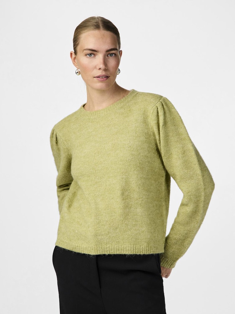 YASANNE KNIT PULLOVER groen