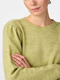 YASANNE KNIT PULLOVER groen