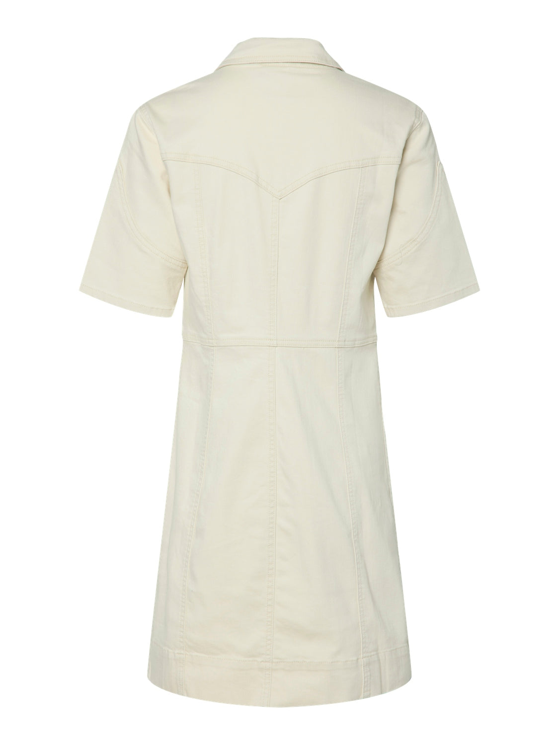 YASDIRMA DENIM DRESS ecru