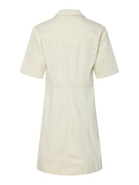 YASDIRMA DENIM DRESS ecru