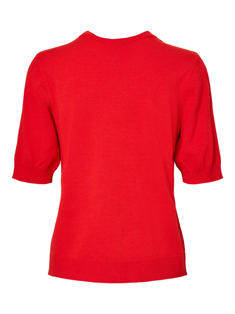 YASLENA KNIT rood