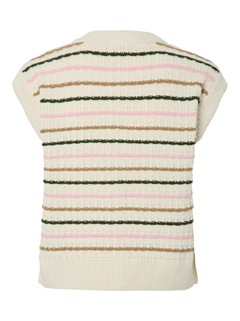 YASNILO KNIT WAIST ecru