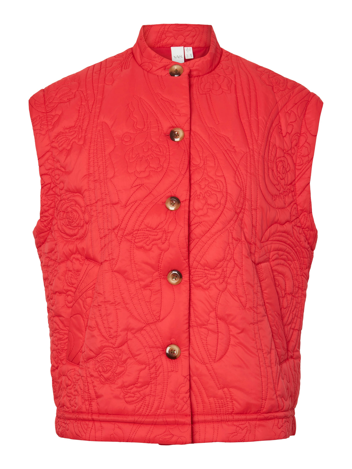 YASCASI PADDED VEST rood