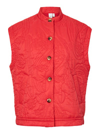 YASCASI PADDED VEST rood