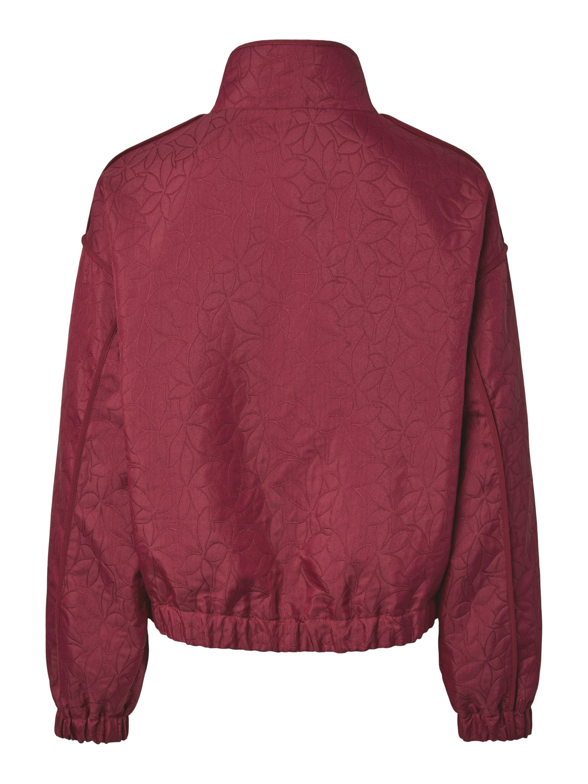 YASFIPA QUILTED JACKET bordeaux