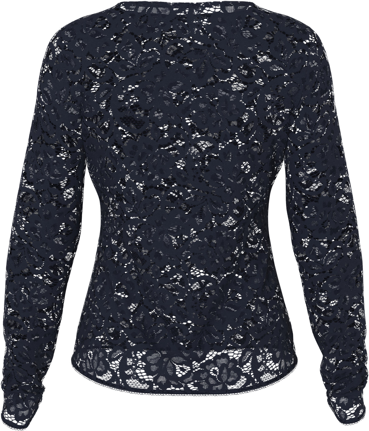 YASLACEY LACE TOP navy