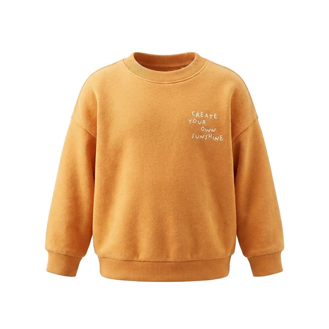 YDGARMENT DYE SWEATER oranje