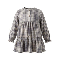 YDCHECK DRESS blauw
