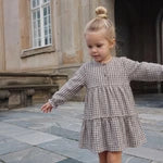 YDCHECK DRESS blauw