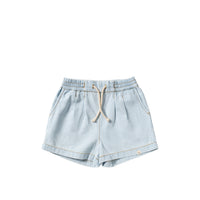 YWCHAMBRAY RELAXED SHORTS lichte jeans