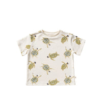 YW COOL TURTLE TEE ecru