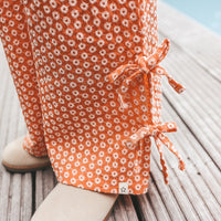 YW BRODERIE PANTS koraal