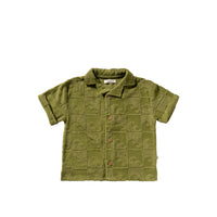 YW WAVE SHIRT kaki