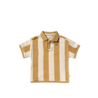 YW BOLD STRIPE POLO multi