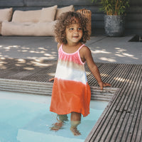 YW DIP DYE DRESS multi