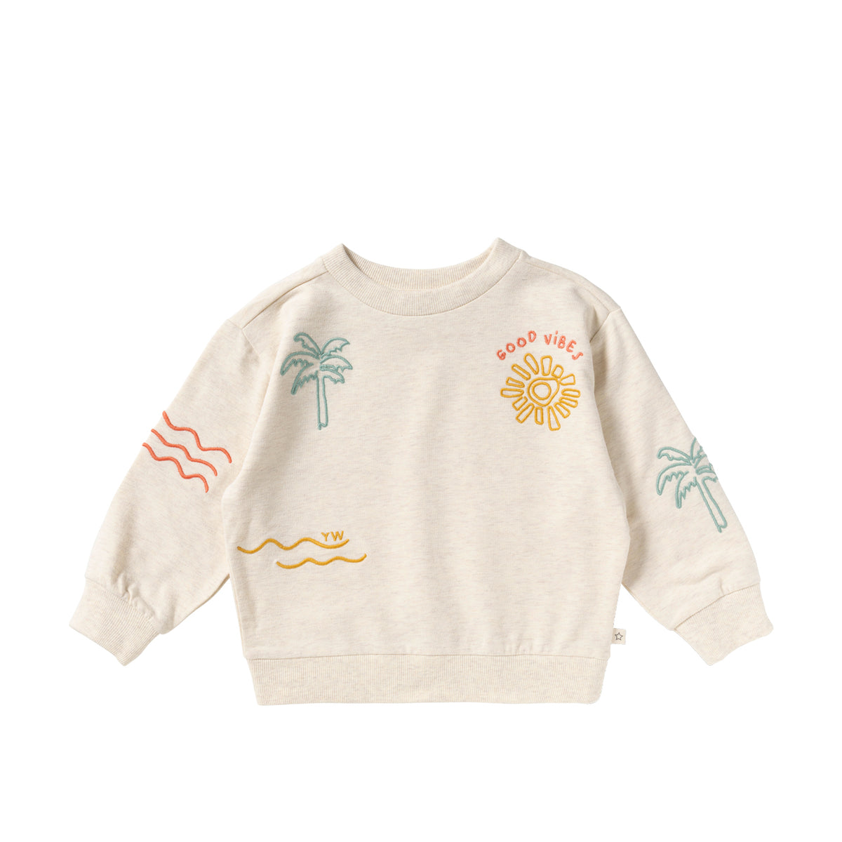 YWSun Waves | Oversized Sweater ecru