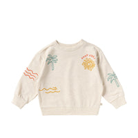 YWSun Waves | Oversized Sweater ecru