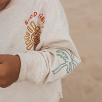 YWSun Waves | Oversized Sweater ecru