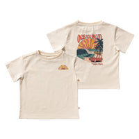 YWOcean BLVD | Oversized Tee ecru