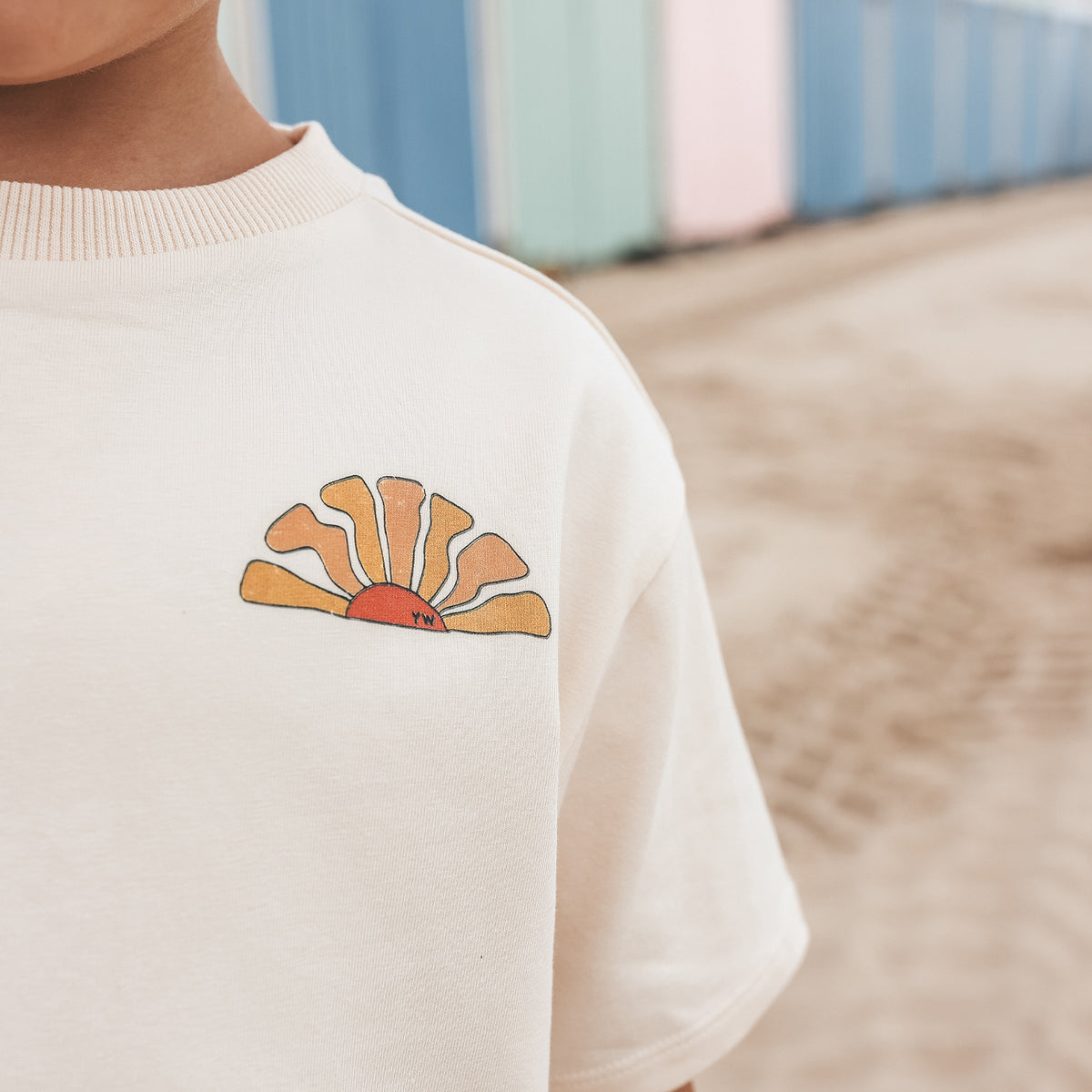 YWOcean BLVD | Oversized Tee ecru