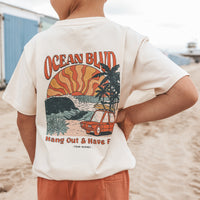 YWOcean BLVD | Oversized Tee ecru