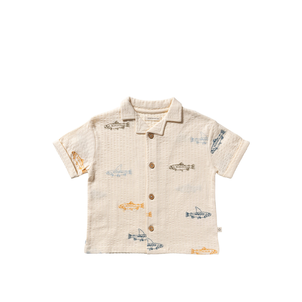YWShark Fish | Loose Shirt ecru