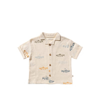 YWShark Fish | Loose Shirt ecru