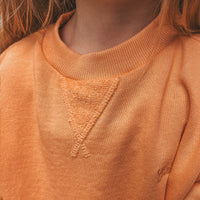 YWFrench Knit | Shortsleeve Sweater oranje