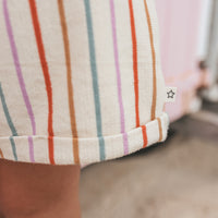 SUNSET STRIPE SHORT streepje