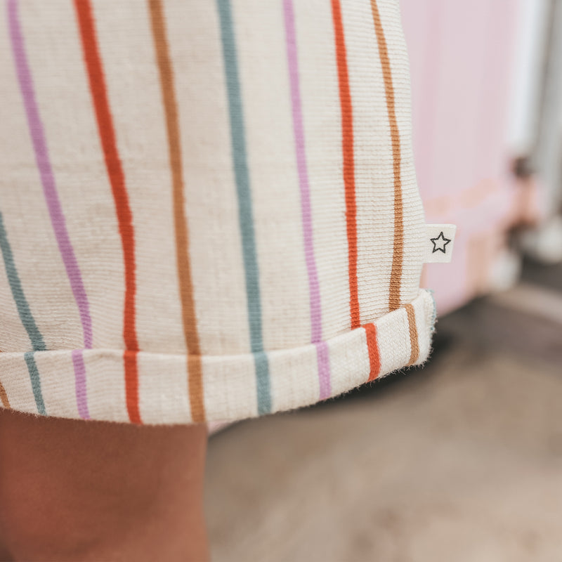 SUNSET STRIPE SHORT streepje
