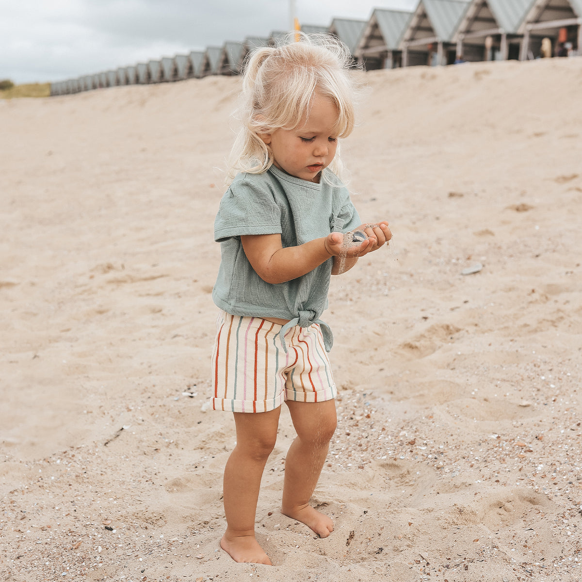 SUNSET STRIPE SHORT streepje