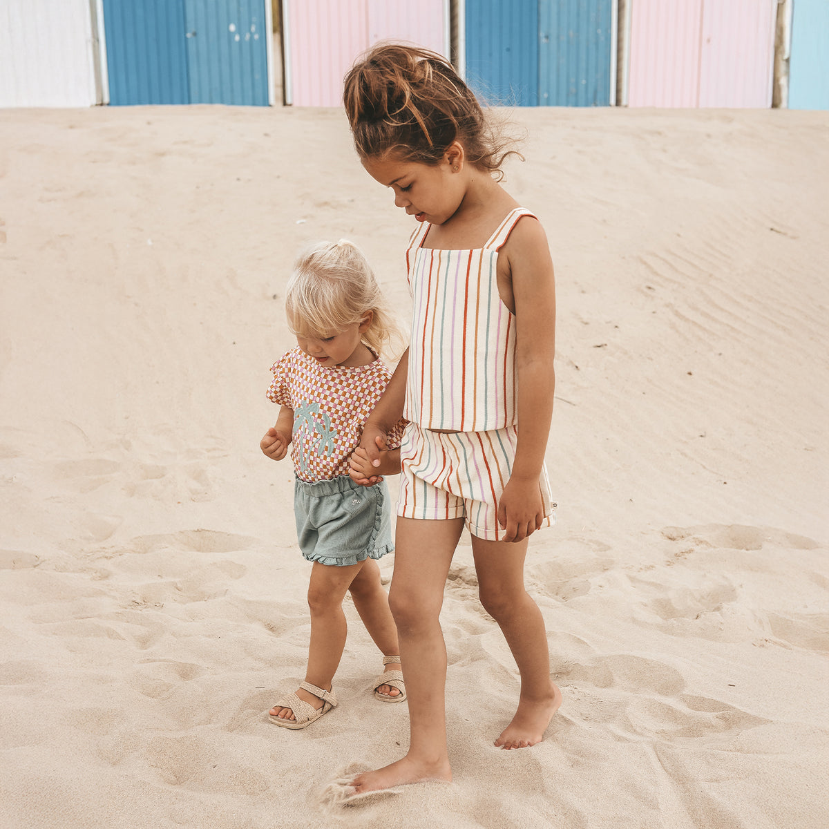 SUNSET STRIPE SHORT streepje