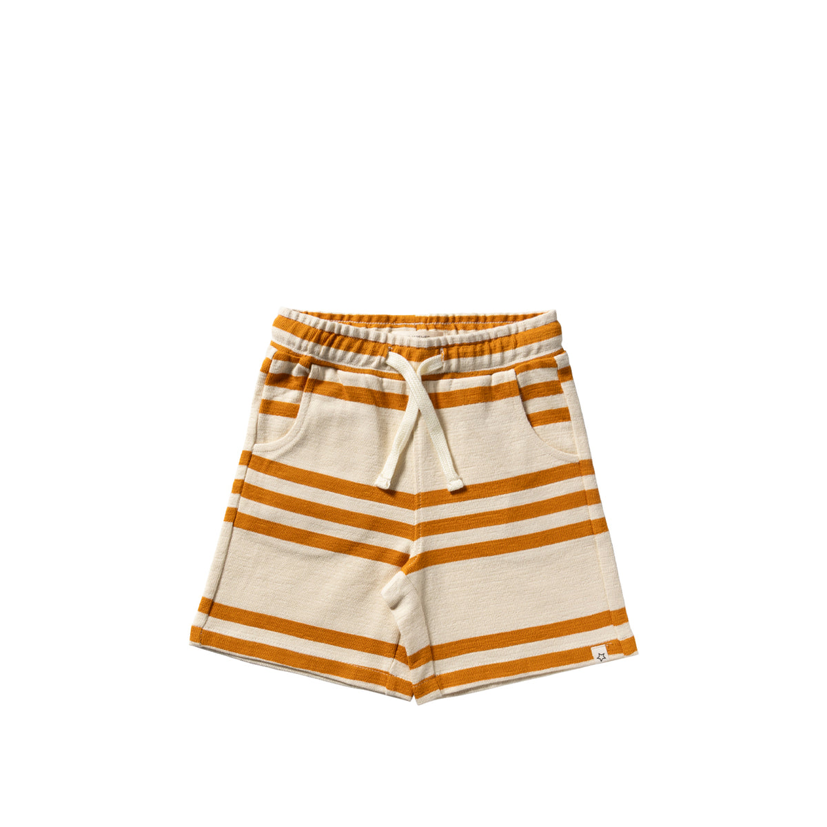 TRIAD STRIPE SHORT oranje/ecru