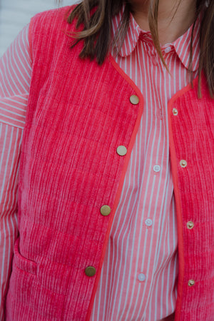 IHFUMA WAISTCOAT roze