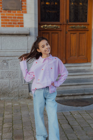 KOGNEW LINAGRACE  SHIRT roze