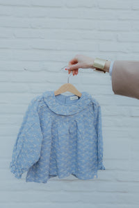 NMFTESSIE SHIRT blauw