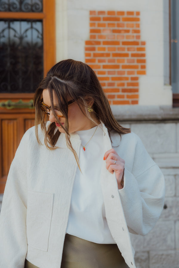 IHFAPORA JACKET creme