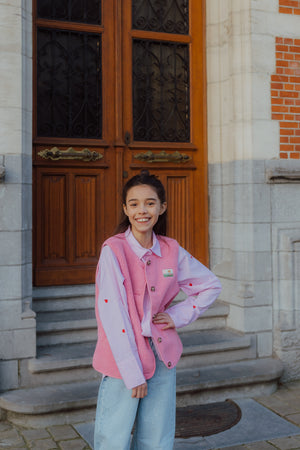 KOGBABY TEDDY VEST roze