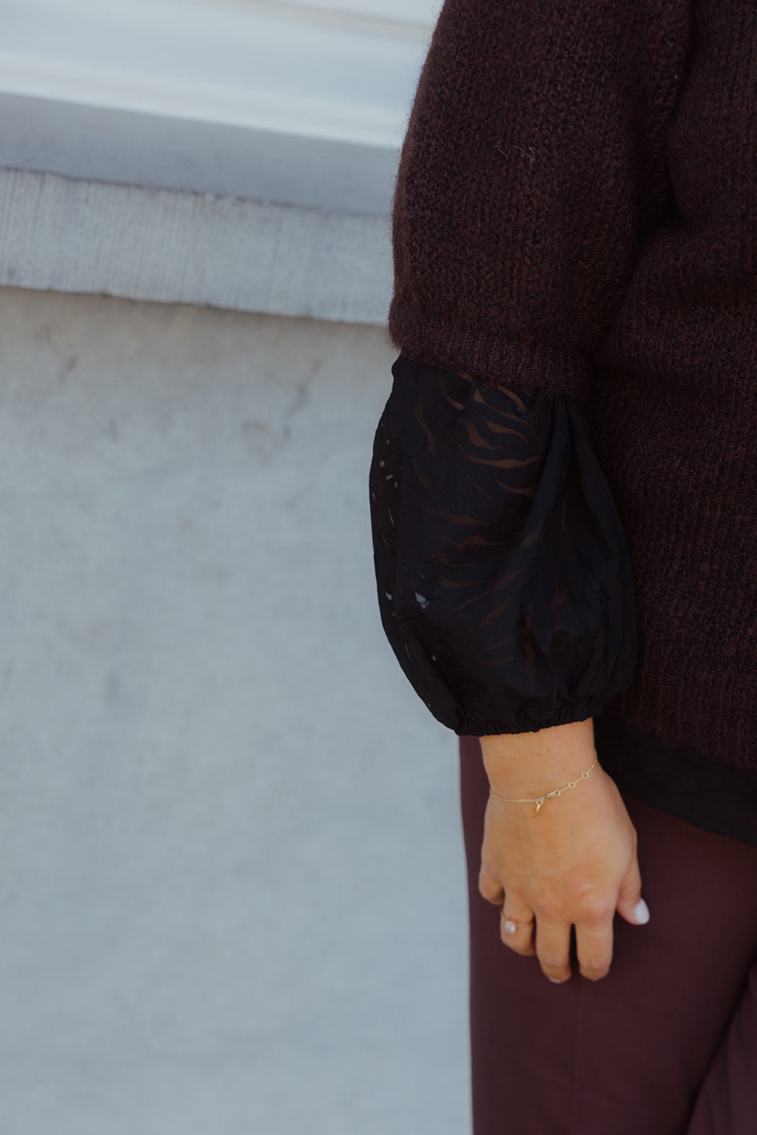KCEMILIA CARDIGAN fudge