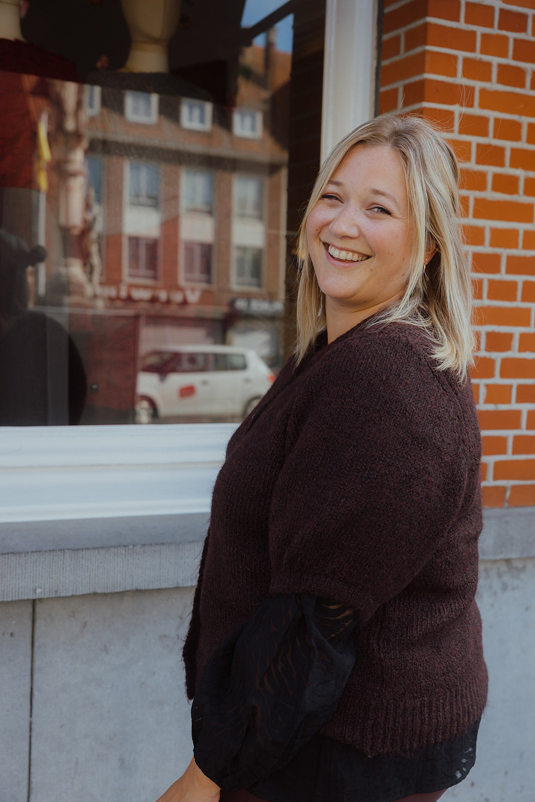 KCEMILIA CARDIGAN fudge