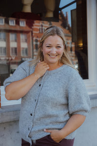 KCEMILIA CARDIGAN grijs