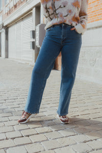 YASROSIE HW STRAIGHT  jeans