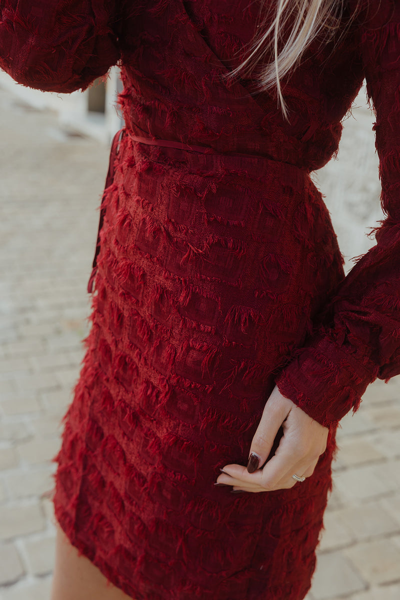 OBJDARIA DRESS rood