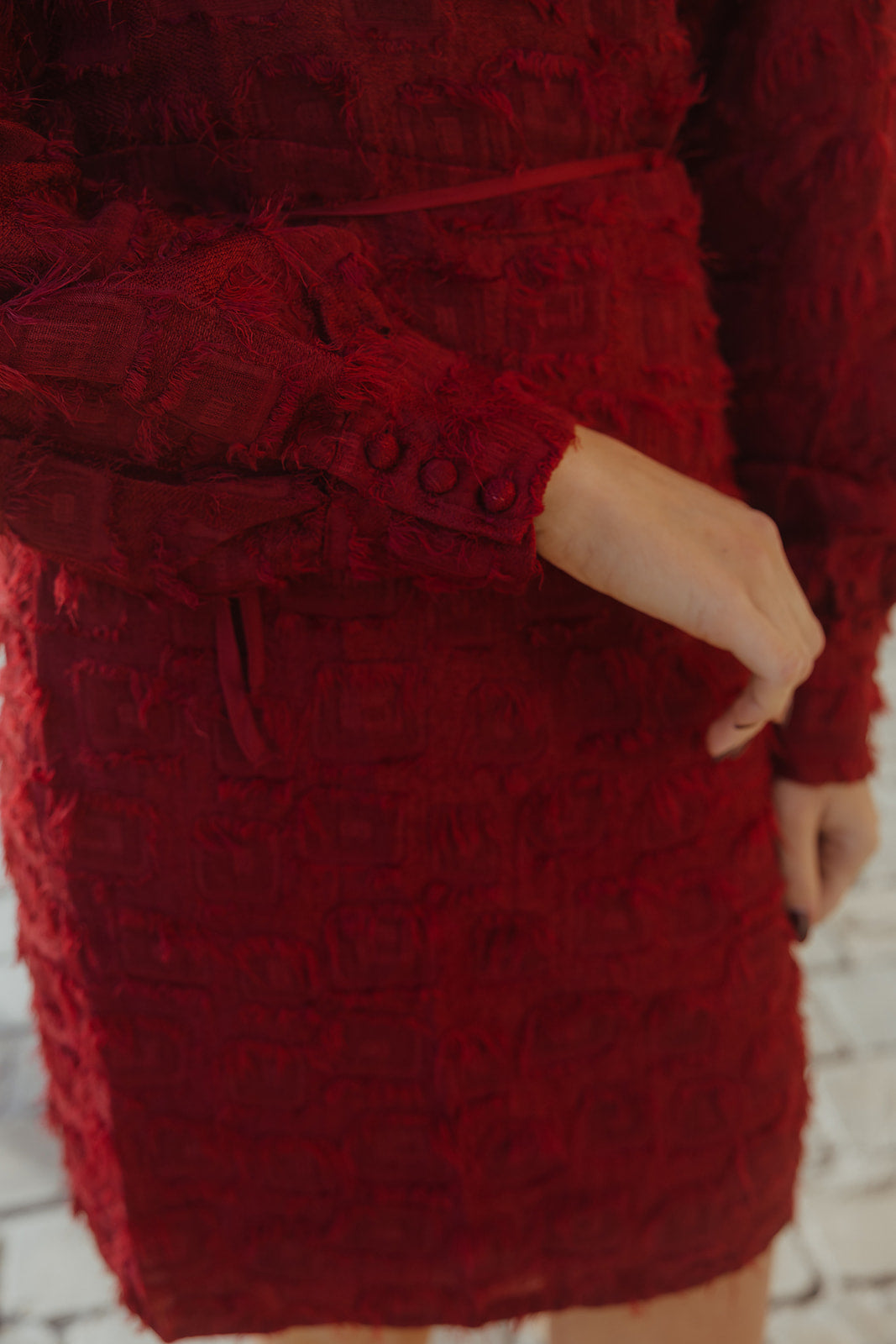 OBJDARIA DRESS rood
