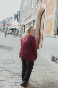 KCSAKIRA BLAZER bordeaux