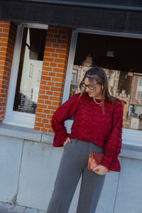 OBJSIGRID PANT medium grey