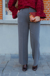 OBJSIGRID PANT medium grey